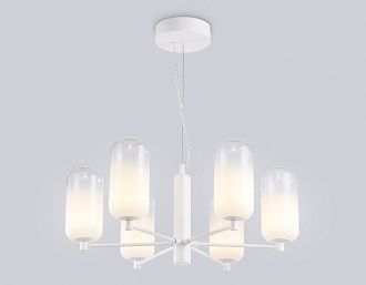 Подвесной светодиодный светильник **28- см, **W, 3000K, Ambrella Light High Light LH11107, белый