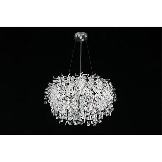Подвесная люстра 60*70-160 см, 10*G9, 5W, Aployt Danusia APL.846.03.10, хром
