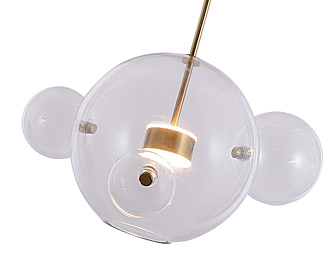 Светильник 45 см, 14W, 3000K, Kink Light 07545-4,21(36), латунь