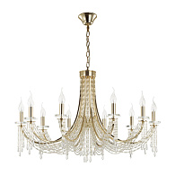 Люстра 88*88*124,4 см, 10 E14*40W, Odeon Light Capel, золотой 5063/10