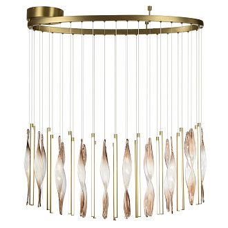 Светильник 96 см, 118W, 3500K, Odeon Light 5468/118L, латунь