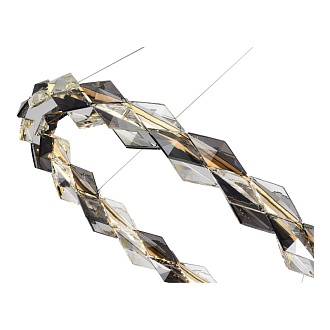 Люстра подвесная 60* см, LED*1*30W, 3000K, St Luce Diamanta SL6009.103.01, Золотистый