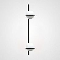 Бра PALMA Wall lamp 2 шара вертикальная 22*25*114 см, 2*LED*9W, 3000, 4000, 6000K, ImperiumLoft 22.93726, Серый