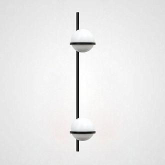 Бра PALMA Wall lamp 2 шара вертикальная 22*25*114 см, 2*LED*9W, 3000, 4000, 6000K, ImperiumLoft 22.93726, Серый