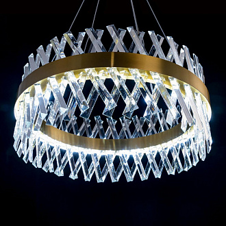 Светодиодный светильник 60 см, 80W, 3000-5000K, Citilux Ричард CL336063, бронза