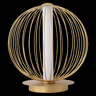 Настольная лампа 34 см, 18W, 4000K, Crystal Lux SYNC LG18W LED GOLD, золото
