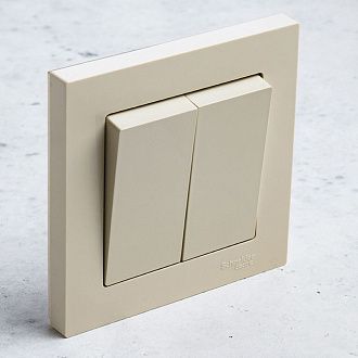 Радиовыключатель клавишный HiTE PRO BASE-2 (Черный, без рамки) HPSW-BASE2-BL