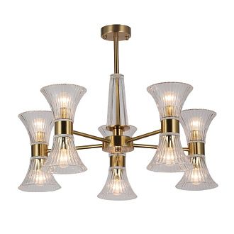 Люстра 67*67*49 см, 10*E14 Gerhort G11057/10COP CL, Медь