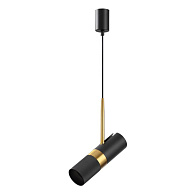 Светильник 6 см, Odeon Light BULLET 4356/1, черный-золото