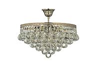 Люстра потолочная *38*32 см, 5*E27*60W, Arti Lampadari Castellana Nickel Castellana E 1.3.38.501 N, Матовый никель