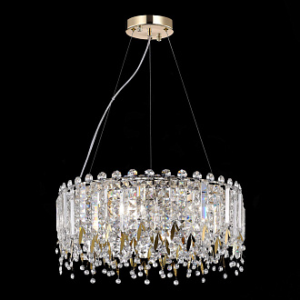 Люстра подвесная 49 см, 240W, ST LUCE DESIO SL1655.203.06 Золотистый