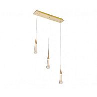 Подвесной светильник KINK Light Гутта 07861-3AS,33, 9W LED, 3000K, золото