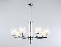 Подвесная люстра **44-126 см, 7*E14*40W, K, Ambrella Light High Light LH56003, хром