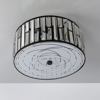 Люстра Citilux Гермес CL331151, диаметр 41 см, черный