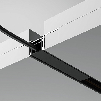 Шинопровод встраиваемый 100*5,5*1,45 см, Maytoni Technical Busbar trunkings Basity TRX172-121B черный