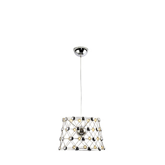 Подвесной светодиодный светильник Divinare 1609/02 SP-48, 22W, 3000К, диаметр 45 см, хром