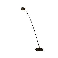 Светильник DZN-54943 ЧЕРНЫЙ  D400/H2600/1/LED/12W/3000K торшер из стекловолокна Sampei by Davide Groppi 25-03 (1 в 2 коробках)
