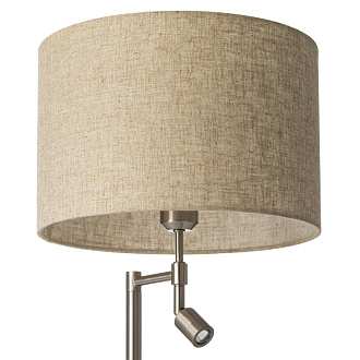 Настольная лампа 60 см, E27+LED, 4000K, Citilux DUPLET CL801011, матовый хром