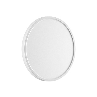 Cветильник 30*2,5 см, LED 24W, 3000/4000 К, IP40, белый, пластик Sonex Alfa White, 7659/24L