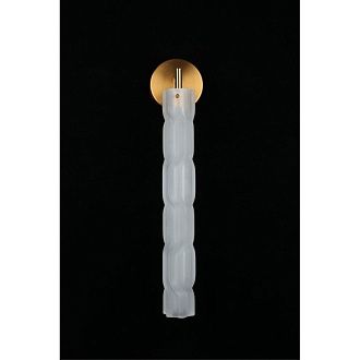 Бра 12*10*47 см, 1*LED, 6W, 3000K, Aployt Dzhosi APL.326.11.01, латунный