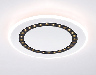 Светильник 48,5*4 см, LED 56W, 3000К, белый Ambrella Comfort LineTech FL51402