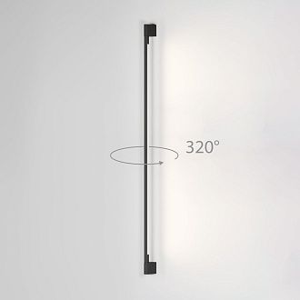 Светильник садово-парковый 120 см, 12W, 4000K, Elektrostandard Argos 35121/D, черный
