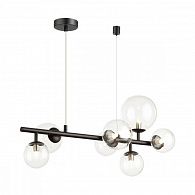 Подвесная люстра 65*120 см, G9, 15 м2 Odeon Light Tovi 4818/7, черный