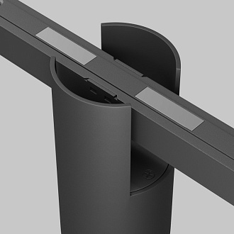 Светильник на шине 5,3*5,3*10,4 см, LED, 7W, 4000К, Maytoni Technical ALFA TR122-2-7W4K-B черный