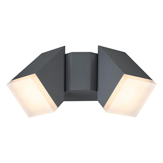 Уличный светодиодный настенный светильник NOVOTECH 357829 KAIMAS, 12W, 3000К, серый