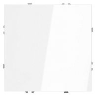 Заглушка Voltum S70 с суппортом, белый  пластик  VLS080101