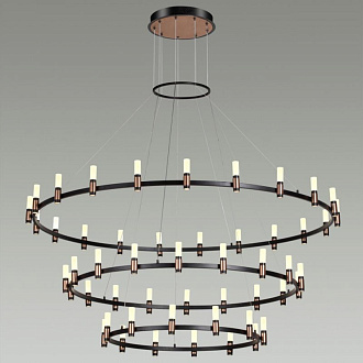 Светодиодный светильник 151 см, 204W, 4000K, Odeon Light Candel 5009/204L, черный