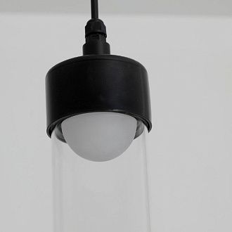 Уличный подвесной светильник 7 см, 5W, 3000K, Favourite Outdoor 4702-1P, черный