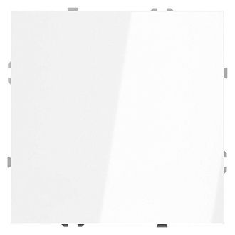 Заглушка Voltum S70 с суппортом, белый  пластик  VLS080101