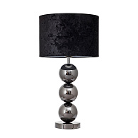 Настольный светильник 30*30* см, Е27 1x40ВтW, , Дымчатый, Хром MODELUX ML.701.01TL BK
