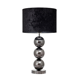 Настольный светильник 30*30* см, Е27 1x40ВтW, , Дымчатый, Хром MODELUX ML.701.01TL BK