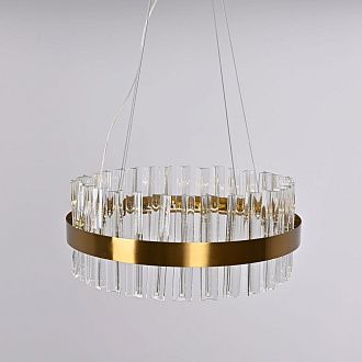 Подвесная люстра Saturno Not Baroncelli Suspension D40 40*40*18 см, 1*LED*20W, ImperiumLoft 40.1643-0, Золотистый