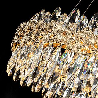 Люстра *60*20-160 см, *LED*73W, 3000-6000K, MODELUX  ML.9888.600 GD, Золото