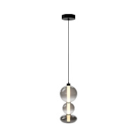 Подвесной светильник 20*20*371 см, LED, 24W, 3000К, Maytoni Futuro MOD307PL-L24B3K черный