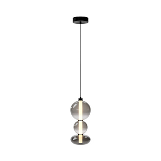 Подвесной светильник 20*20*371 см, LED, 24W, 3000К, Maytoni Futuro MOD307PL-L24B3K черный