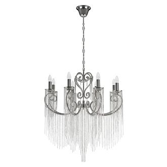 Подвесная люстра 77 см, Loft IT Wonderland 10405/8, никель