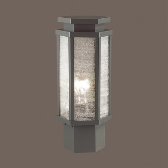 Уличный светильник 35 см Odeon Light Gino 4048/1B темно-серый/белый