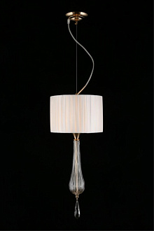 Подвесной светильник Aployt Kinia APL.708.16.01, диаметр 25 см, латунь