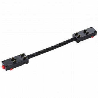 Соединитель питания PRO регулируемый гибкий 29*2,8 см, Матовый Черный Lightstar Barra 505157