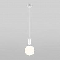 Подвесной светильник с плафоном 18 см Eurosvet Bubble 50197/1 белый