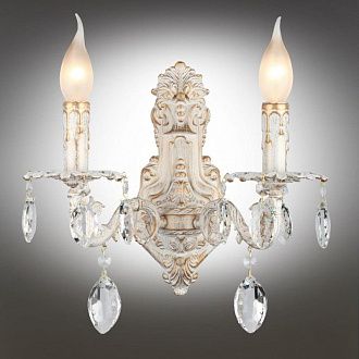 Бра 36*31 см, 2*E14, 60W, Omnilux Omnilux 790 OML-79001-02, белый