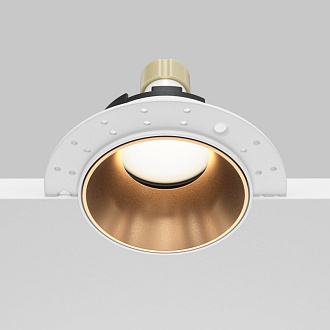 Светильник 10 см, Technical DL051-U-2WMG, белый-золото