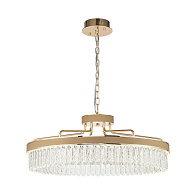 Подвесная люстра 80,5*118,5 см, 1*LED, 80W, 3000-6000К, Favourite Visconte 4304-8P латунный
