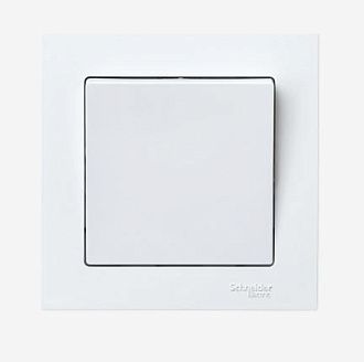 Радиовыключатель клавишный HiTE PRO BASE-1F (Серый, без рамки) HPSW-BASE1F-GR (c фиксацией клавиши)