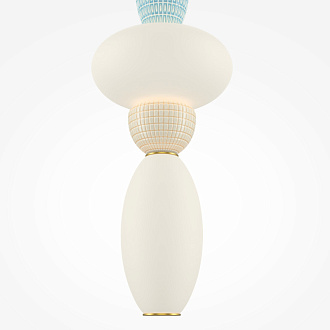 Подвесной светильник 22*400 см, LED 23W 3000K Maytoni Modern Adore MOD297PL-L24BS3K1 латунь