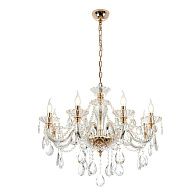 Люстра 77 см, 8*Е14*40W, Modelux  ML.7163.8P, Золото